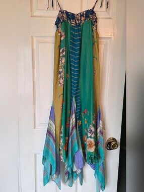 johnny was asymmetrical dress Johnny Was The Janie Asymmetrical Dress | Purple
